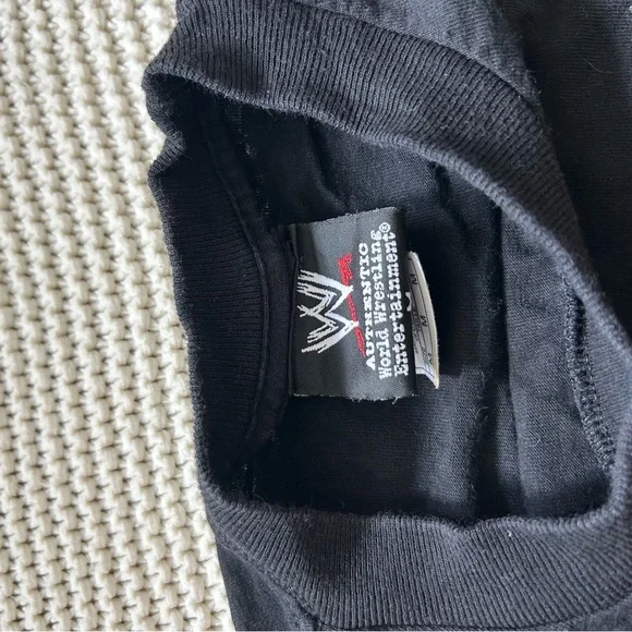 Y2K John Cena the Champ is Here Tshirt WWE Wrestling Print Black Medium 2007 - Picture 7 of 9